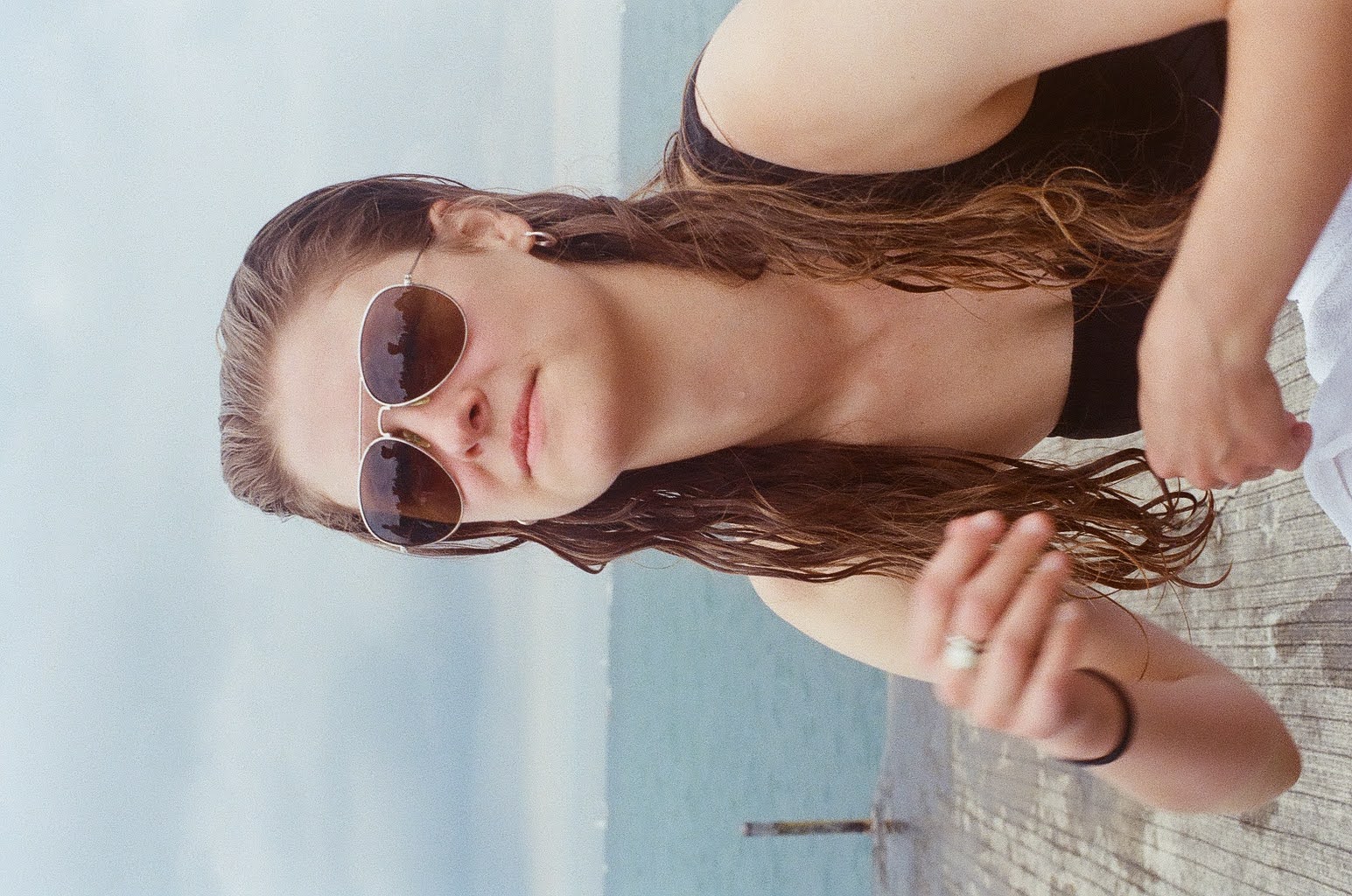 Portrait by the Chicago lakefront